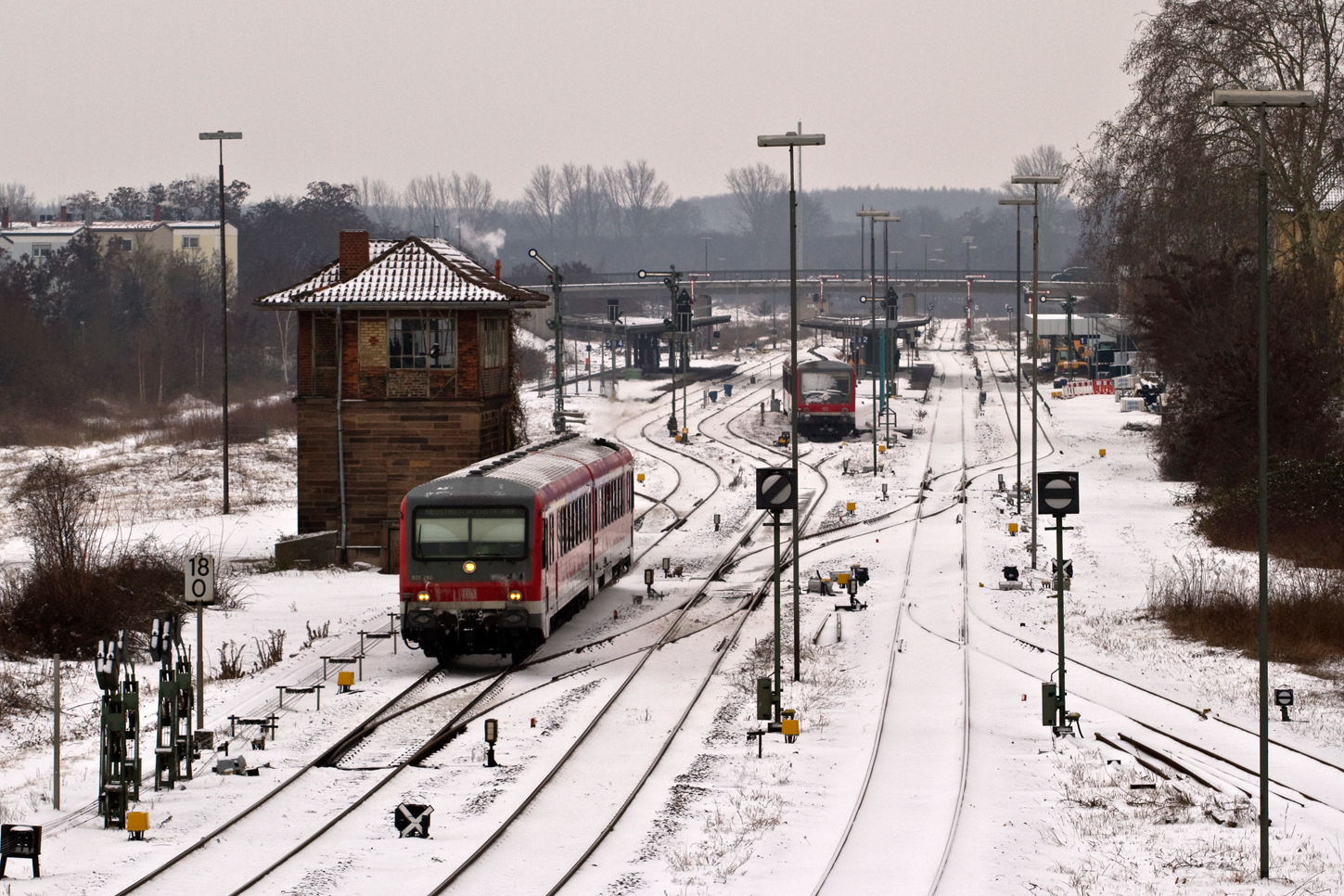 Landau im Winter