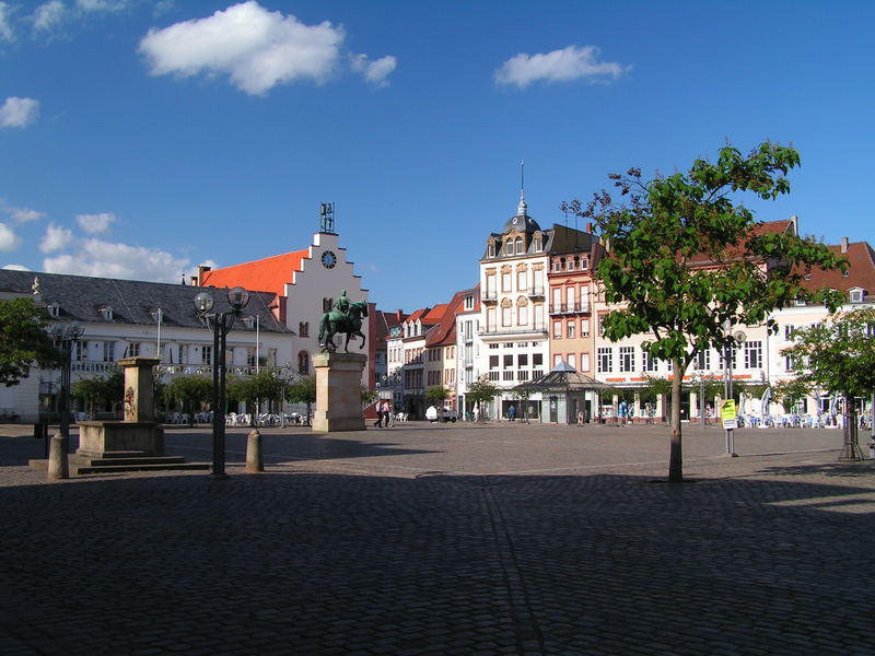 Landau in der Pfalz Rathausplatz