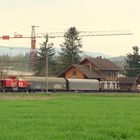 Landbahnhof im Regen