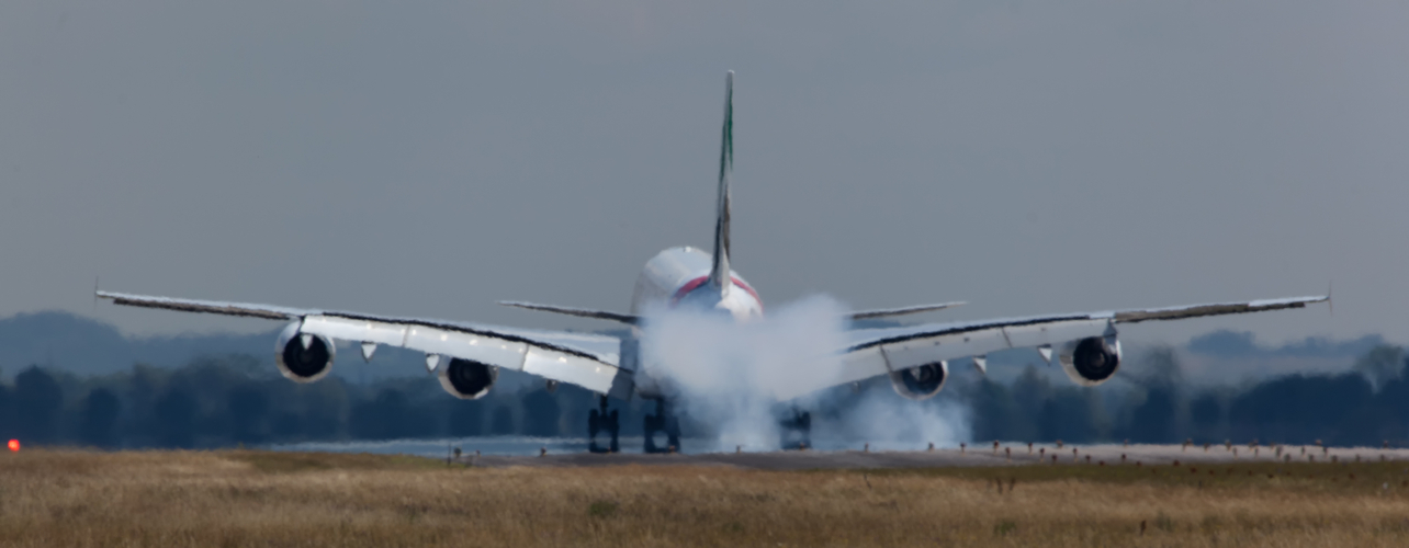 Landeanflug A380-800 #4