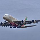 Landeanflug A380