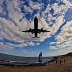 Landeanflug Arrecife