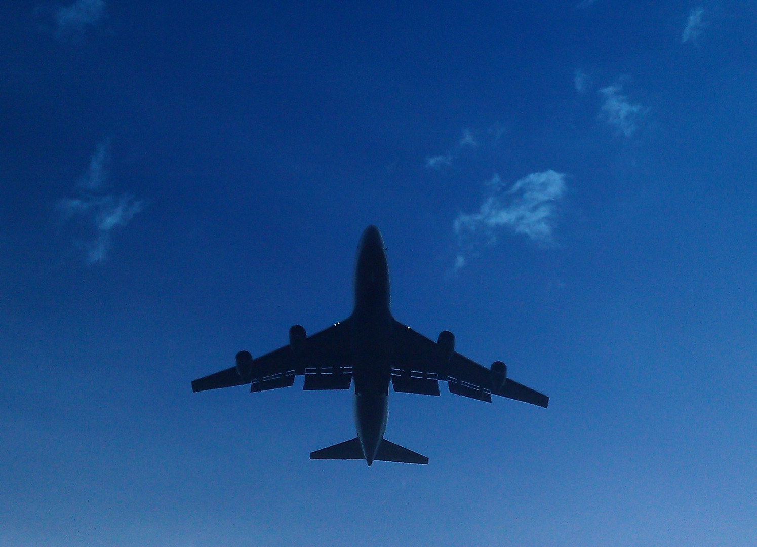 Landeanflug auf Frankfurt