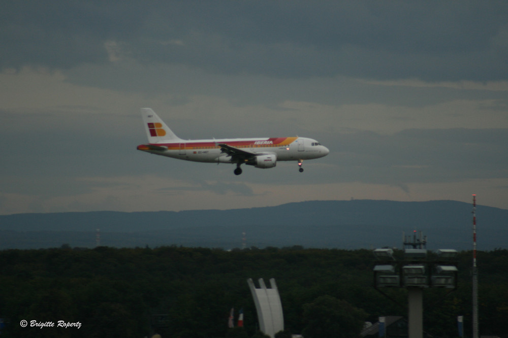 Landeanflug auf Frankfurt Airport - 4
