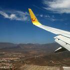 Landeanflug auf Las Palmas