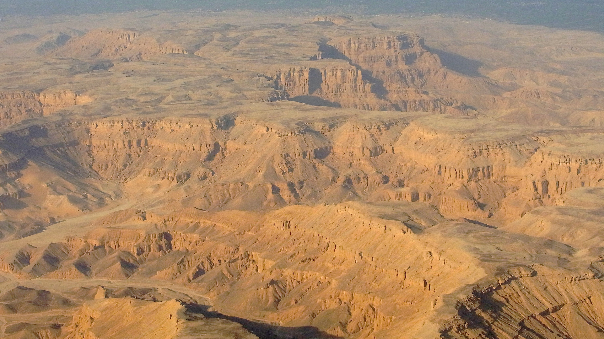 Landeanflug auf Luxor