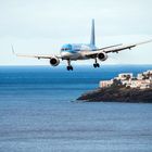 Landeanflug auf Madeira 