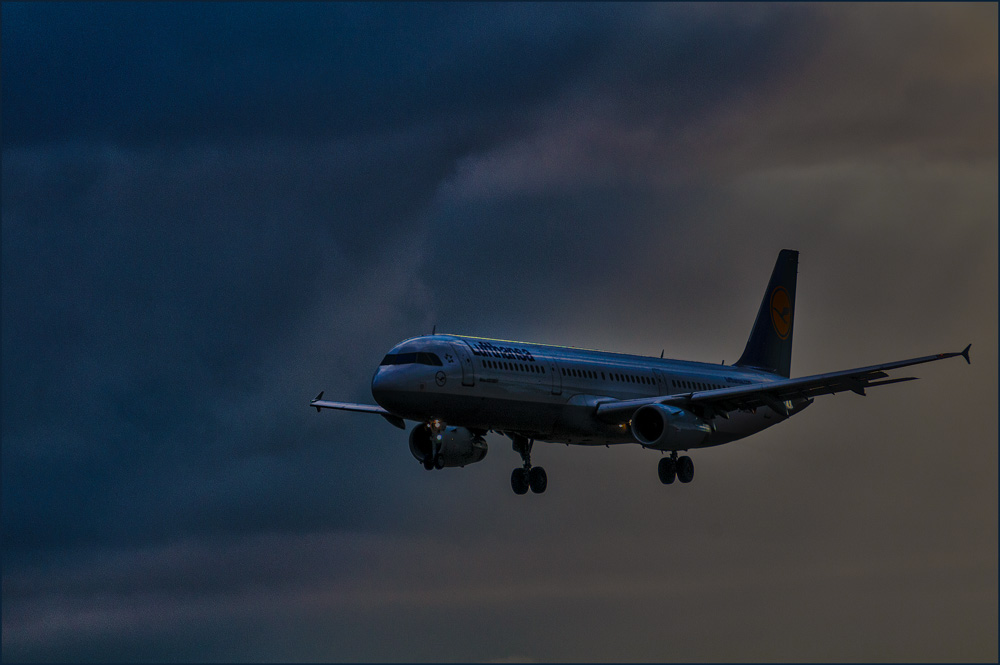 Landeanflug auf MUC