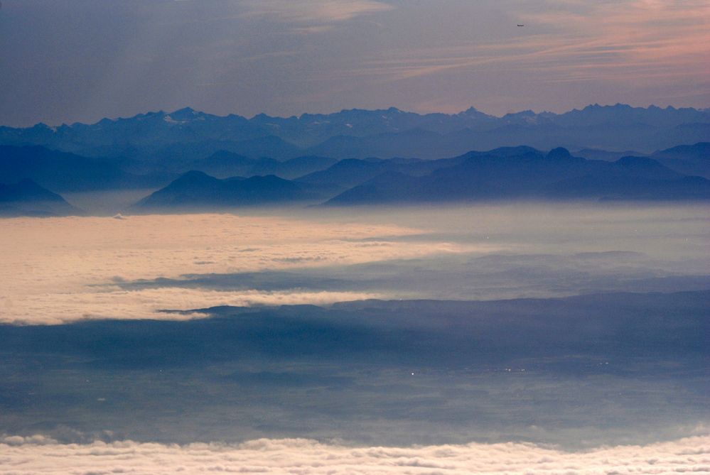 Landeanflug auf München