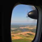 Landeanflug auf Tallinn - unterwegs mit einer Q400 NextGen (Juli 2013)