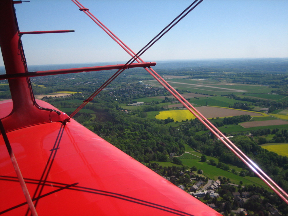 Landeanflug Essen Mülheim