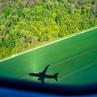 Landeanflug Flughafen Düsseldorf ...