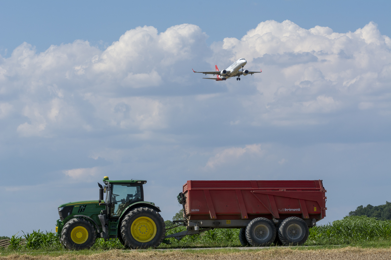 Landeanflug helvetic