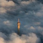 Landeanflug im Morgenlicht