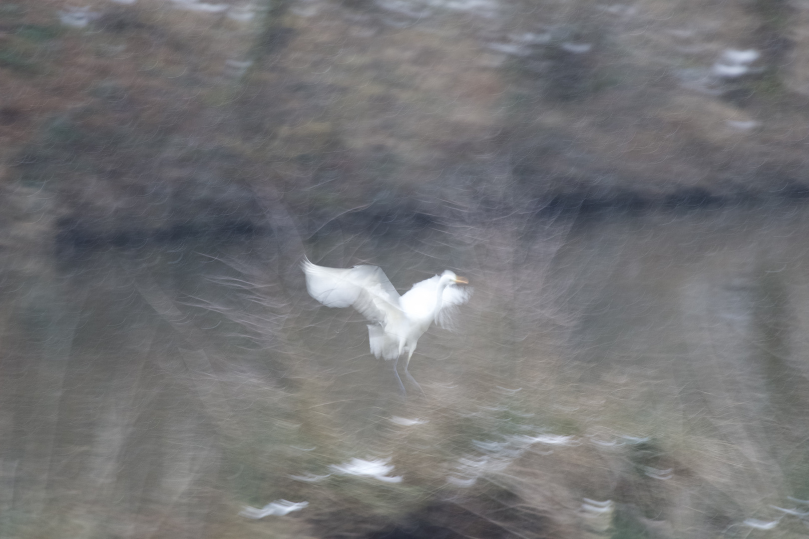 Landeanflug in Langzeit 