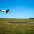 Landeanflug in Walldürn