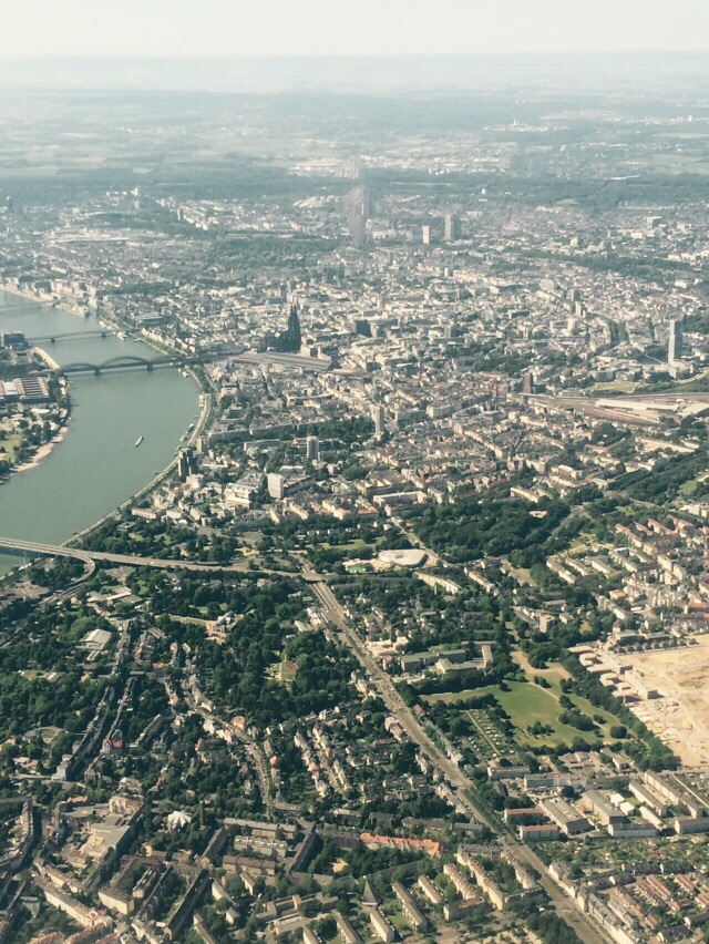 Landeanflug Köln