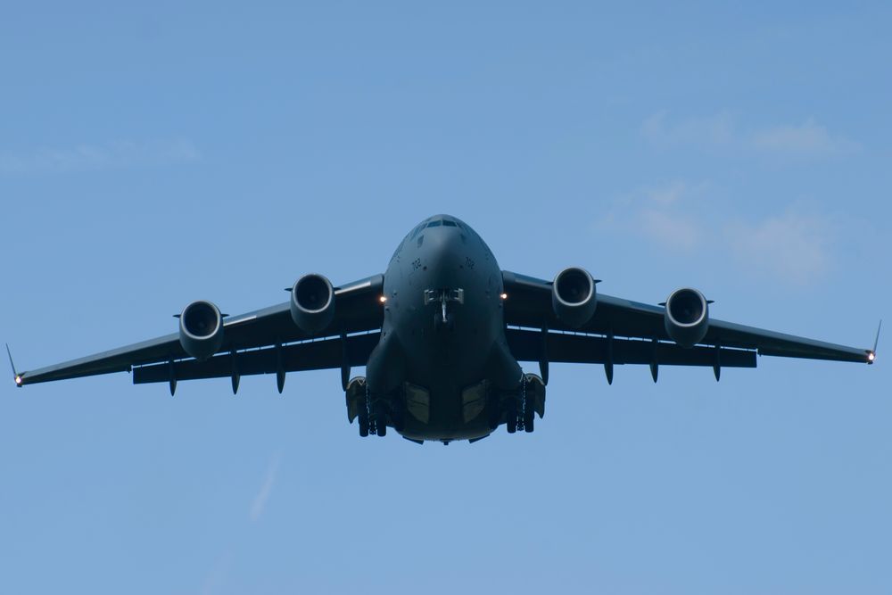 Landeanflug Köln-Bonn