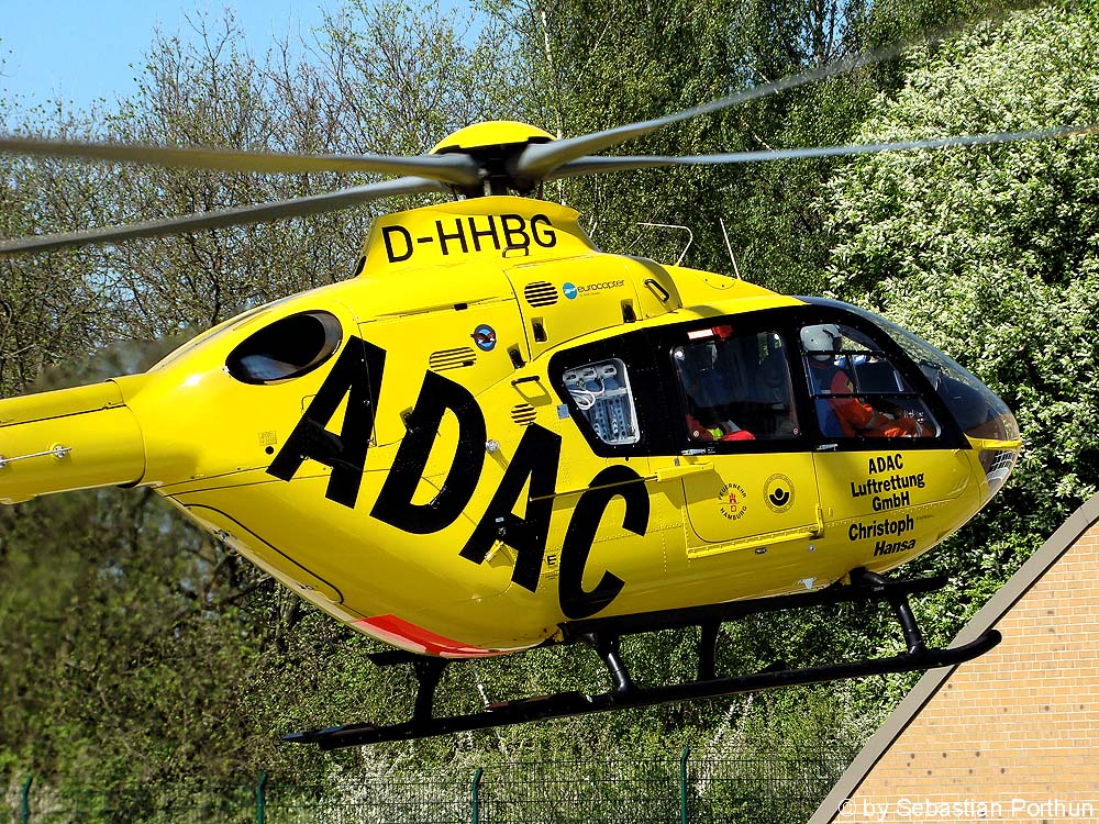 Landeanflug nach einem 3 stündigemn Einsatz