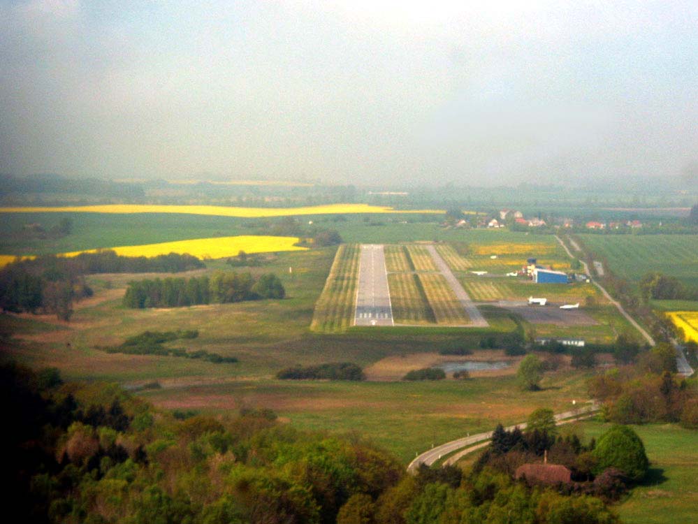 Landeanflug - Rügen Airport