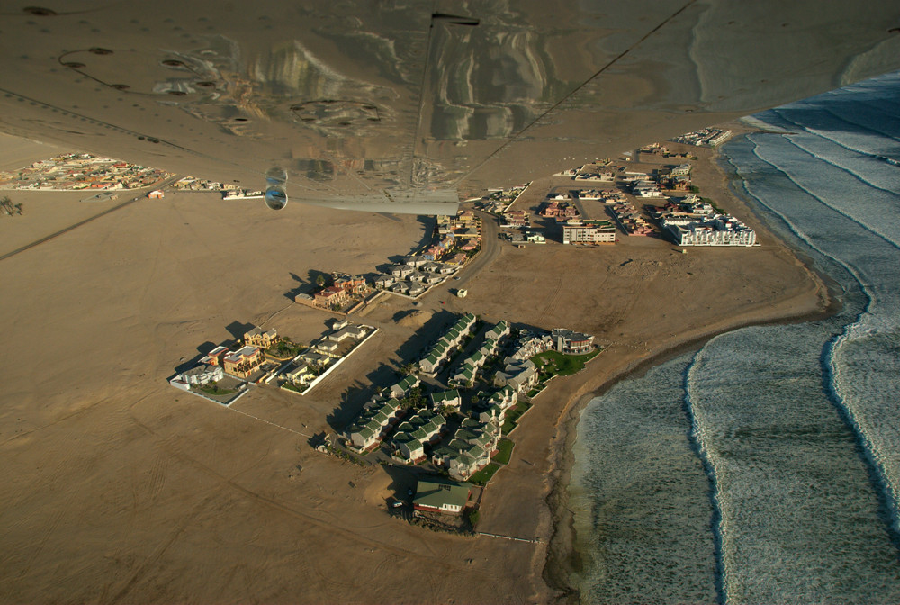 Landeanflug Swakopmund-Namibia