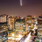 Landeanflug über Sao Paulo, Brasilien