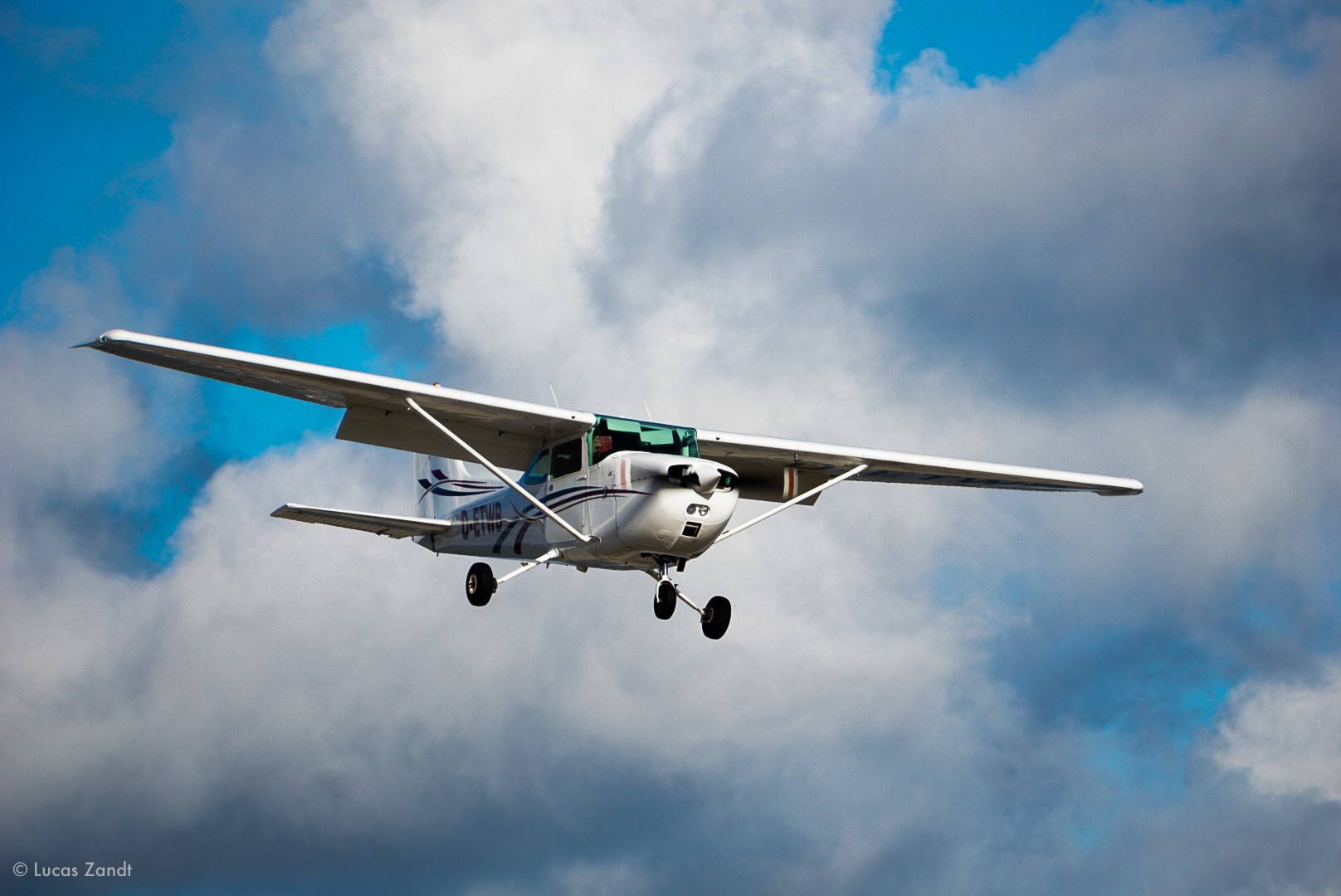 Landeanflug wie im Film