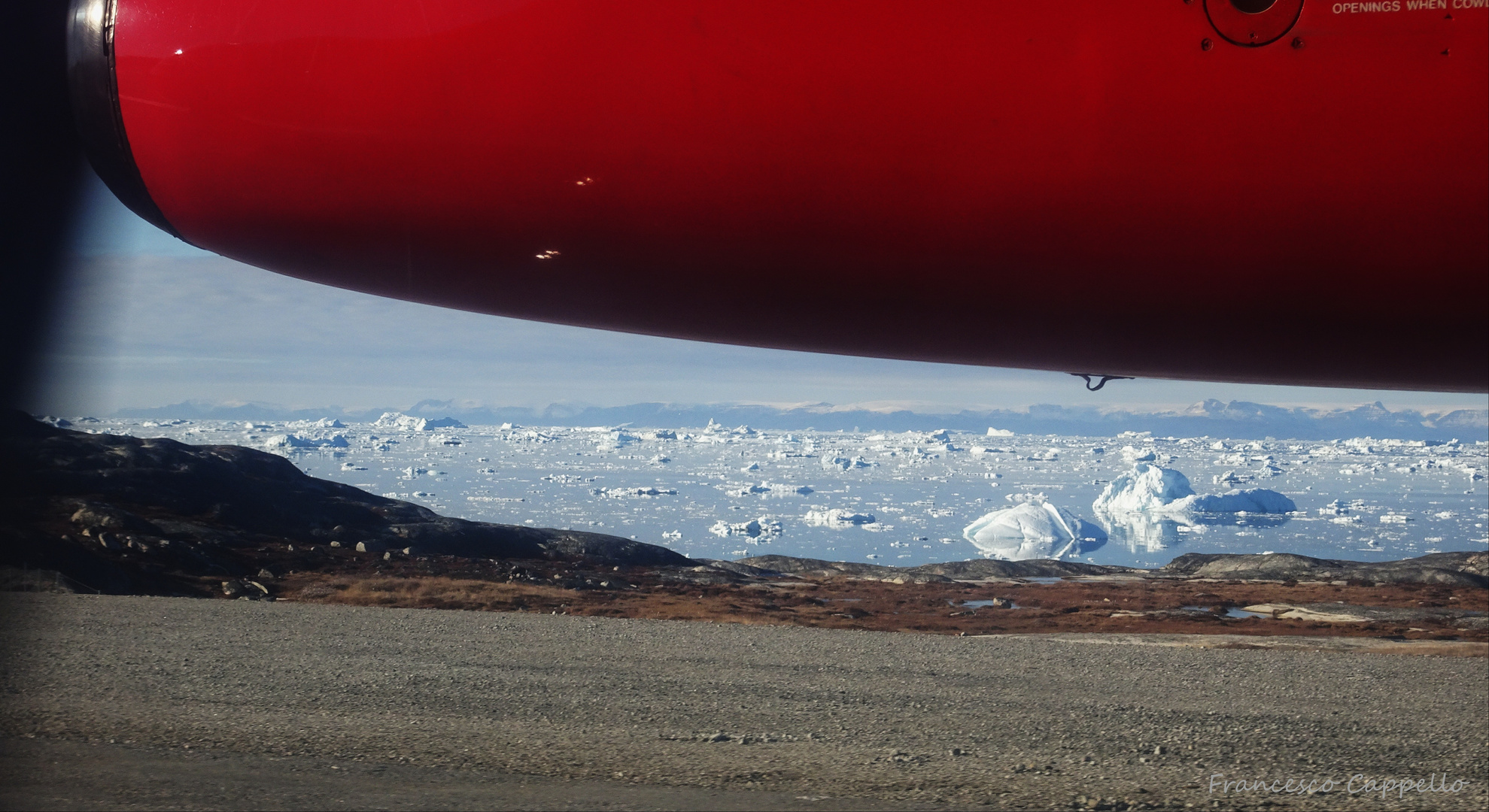 landed in Ilulissat