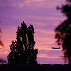 Landeflug Düsseldorf-Lohhausen kurz vor 22:00 Uhr.