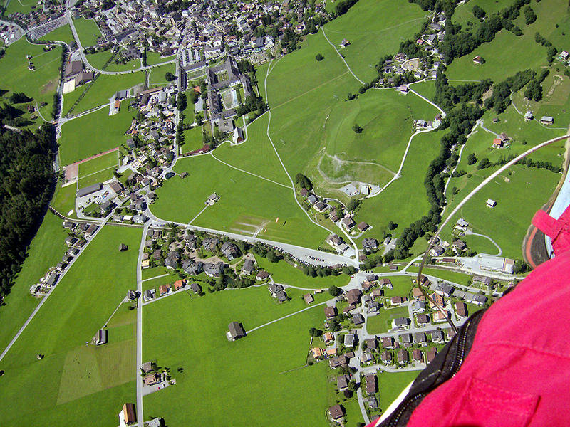 Landeplatz Klostermatte in Engelberg