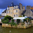 Landerneau / Pont de Rohan sur l'Elorn 