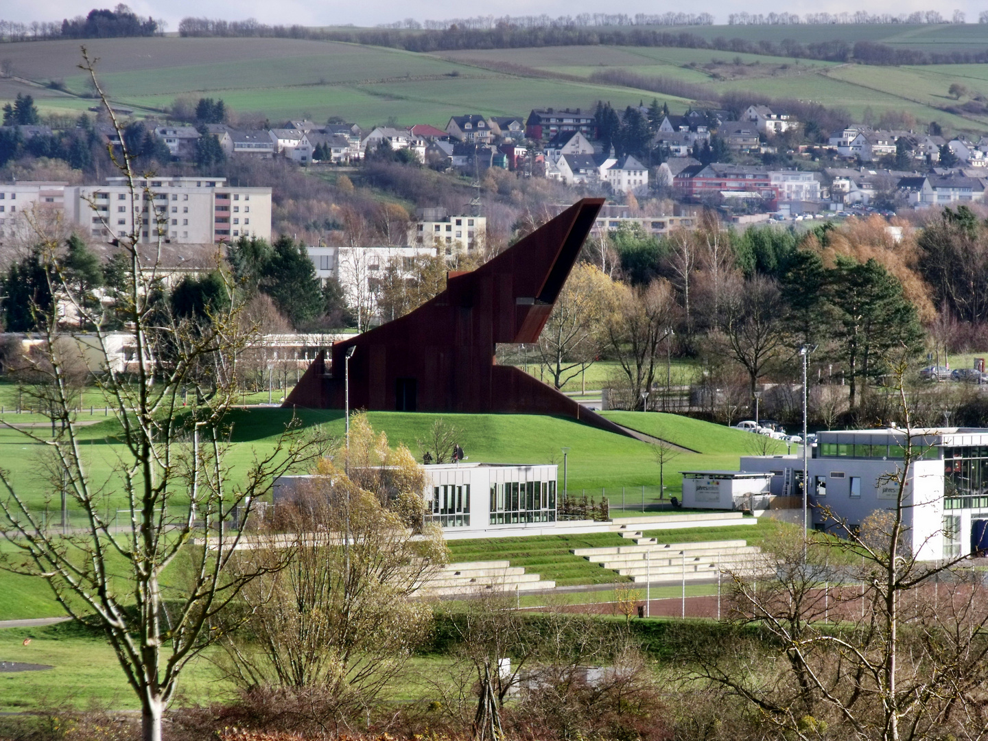 Landesgartenschaugelände Trier mit "Turm Luxemburg"