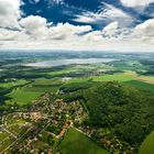 Landeskrone in Görlitz und Berzdorfer See mit Umland