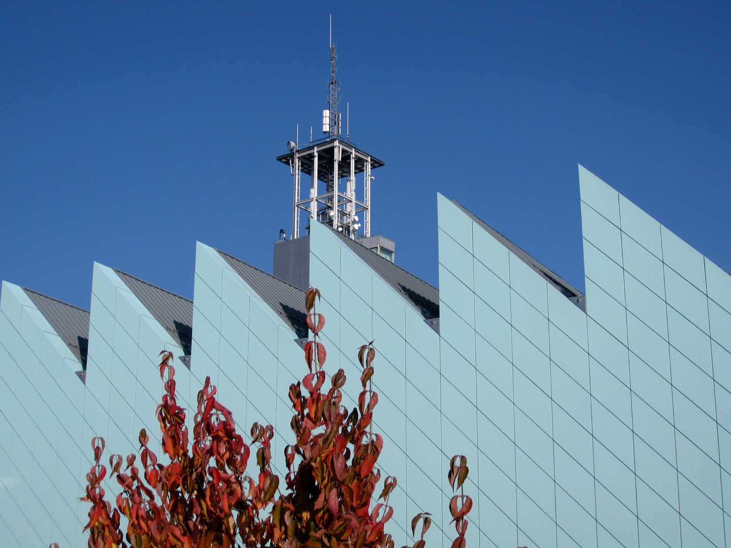 Landesmuseum und Klangturm in St. Pölten