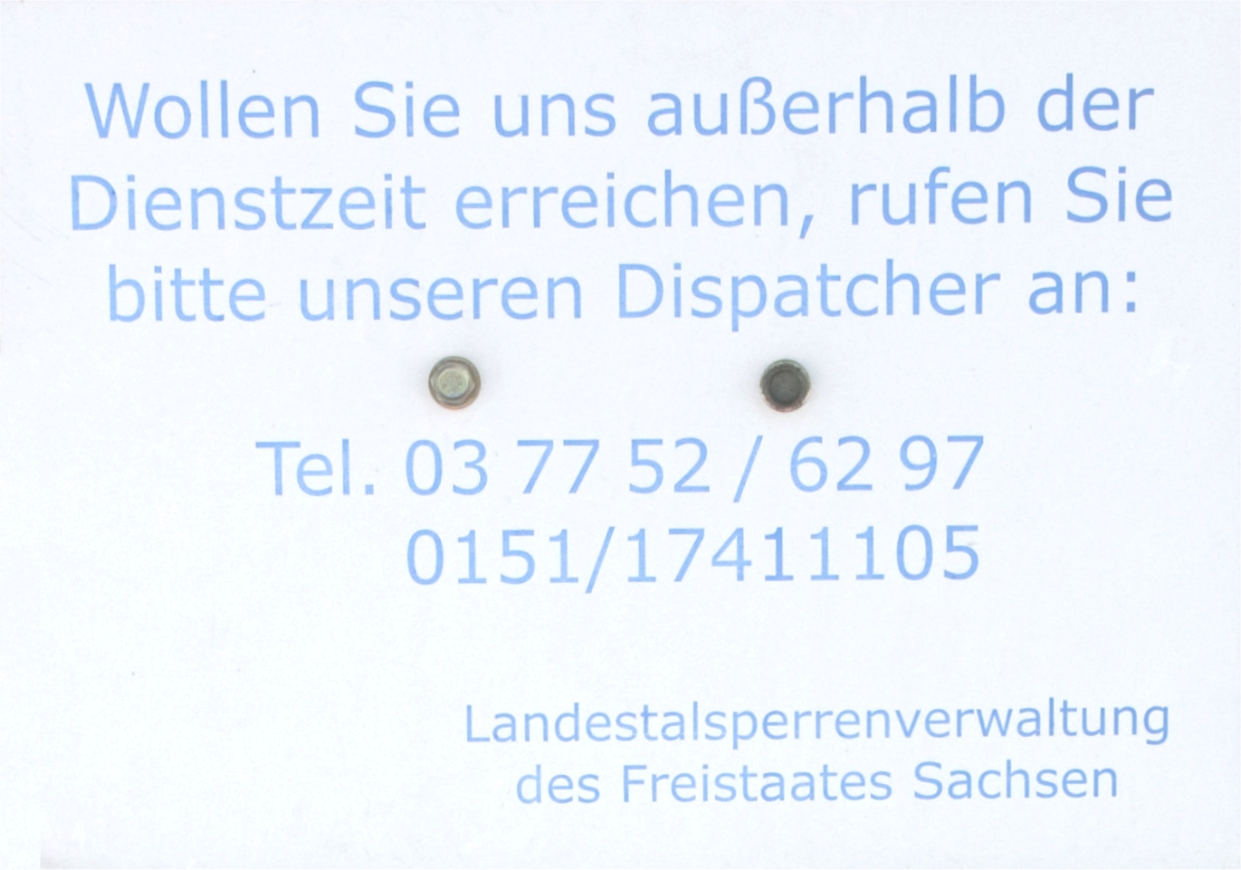 Landestalsperrenverwaltung Sachsen