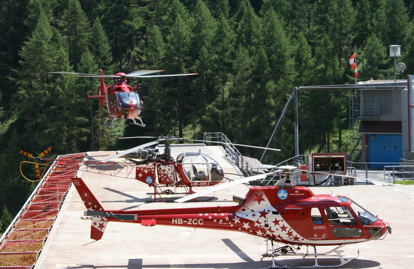 Landestation Air Zermatt