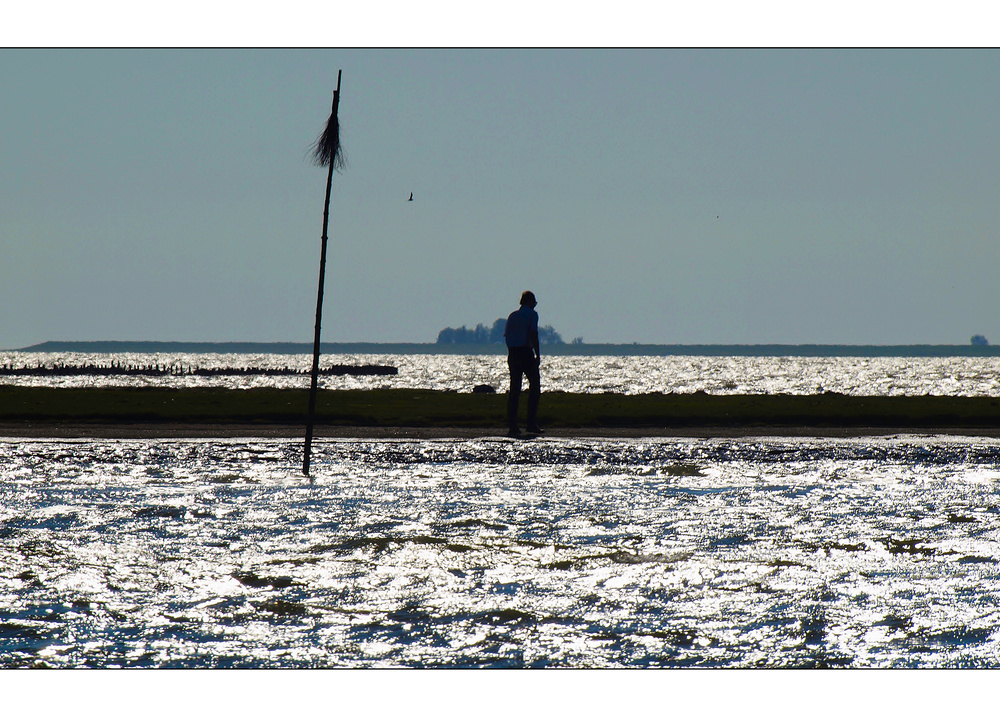 Landgang oder: Meer Wasser als Land... Standpunkte Standorte...