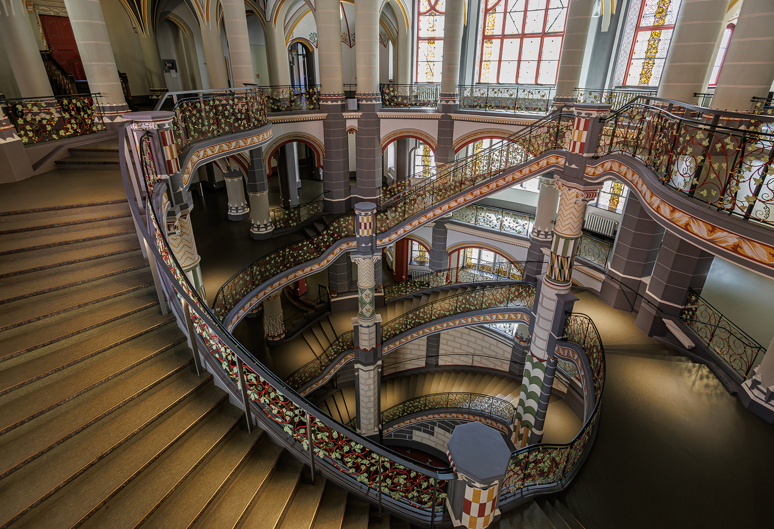 Landgericht Halle/Saale  Treppen