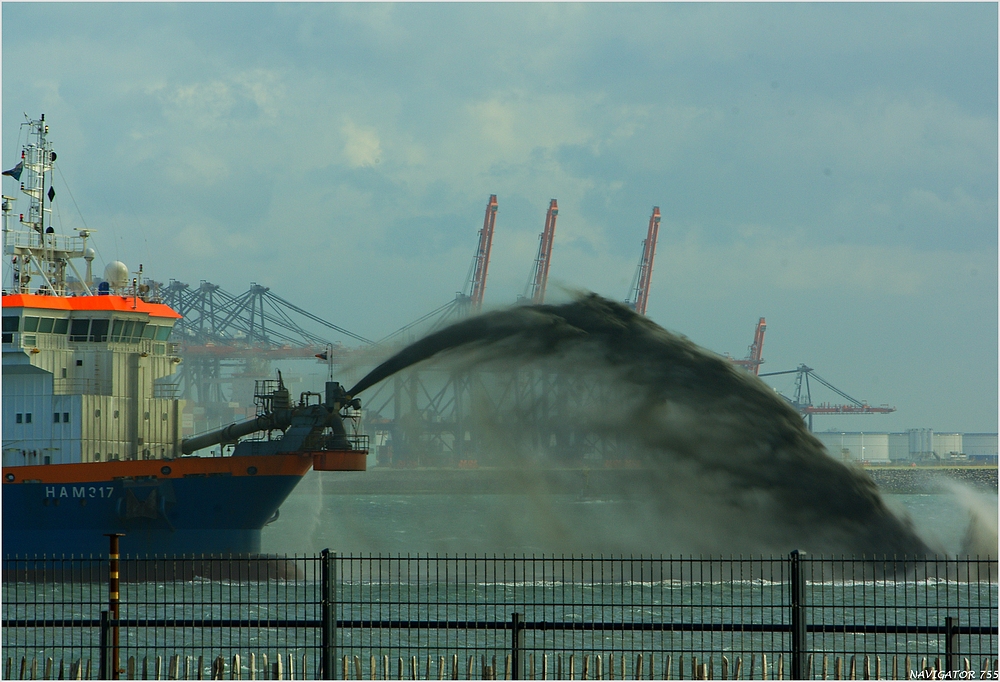 Landgewinnung / Maasvlakte II / Europoort / Rotterdam