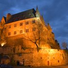 Landgrafenschloss Marburg am Abend