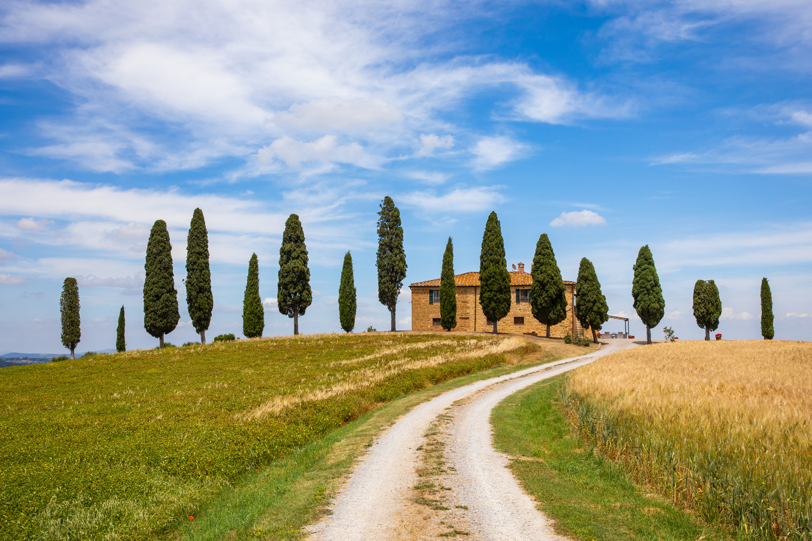 Landhaus bei Pienza