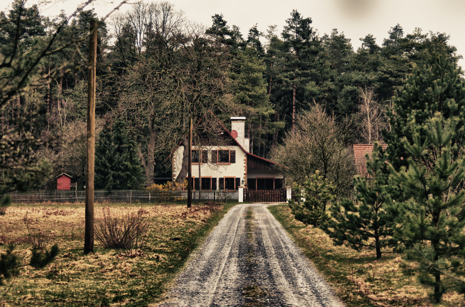 Landhaus in HDR