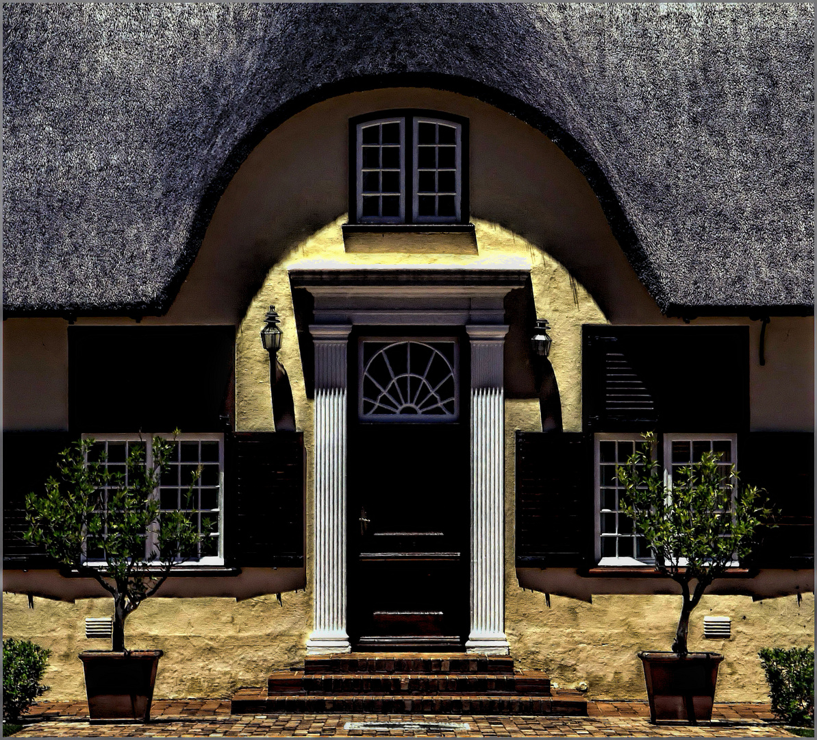 Landhaus Portal in Vergelegen, Südafrika