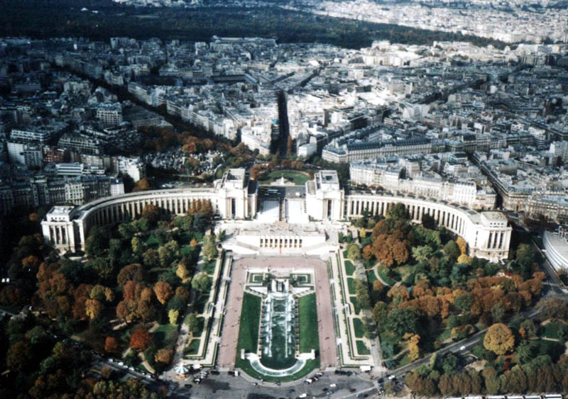 Landing at Trocadero