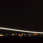 Landing by night to Stuttgart Airport