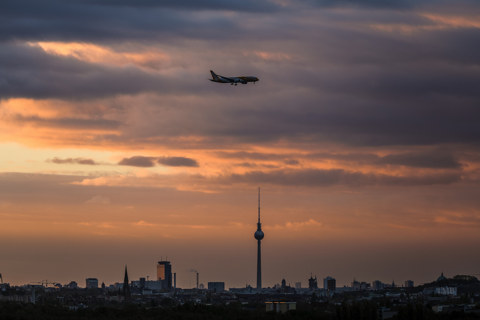 Landing in Berlin