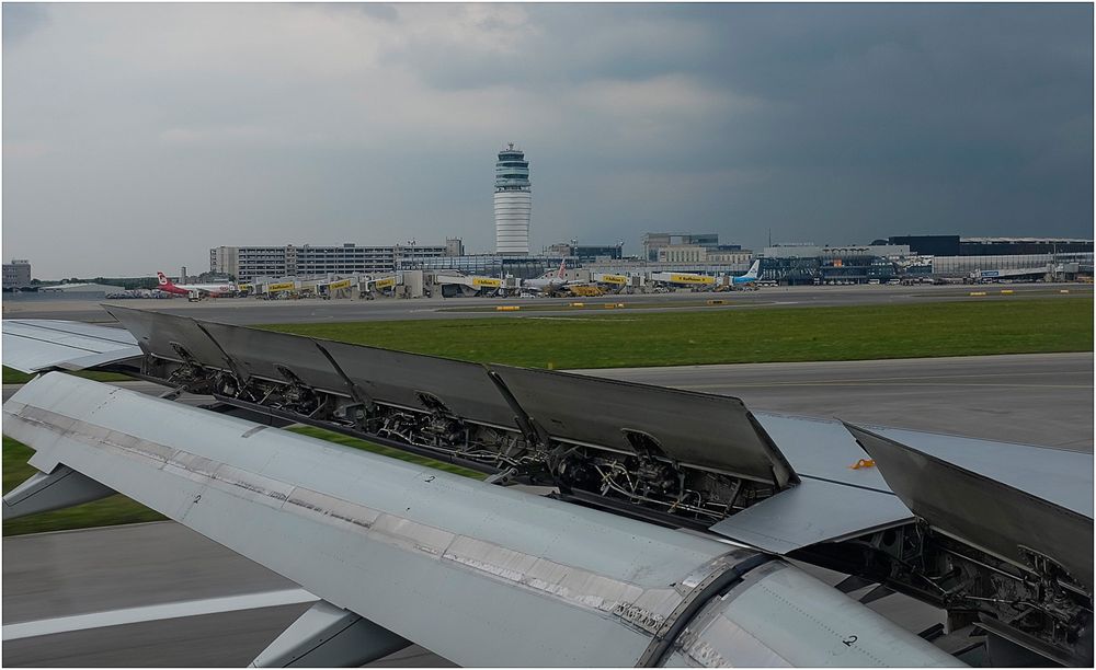 Landing in Vienna