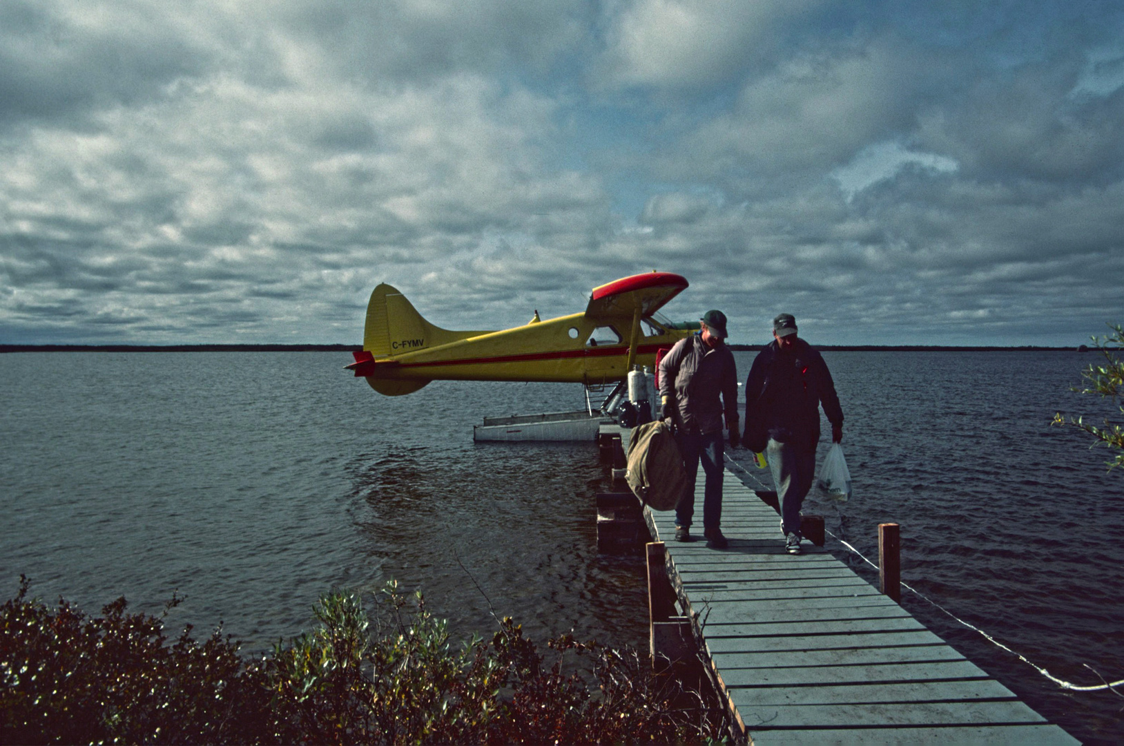 Landing Lake at Seal River Lodge - 1995