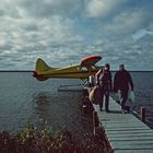 Landing Lake at Seal River Lodge - 1995