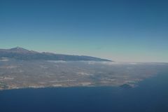 Landing on Tenerife - Anflug auf Teneriffa